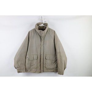 Vintage 70s Spiewak Golden Fleece Mens M Distressed Wool Lined Bomber Jacket USA